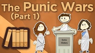 Rome The Punic Wars  The First Punic War  Extra History  Part 1 [upl. by Len16]