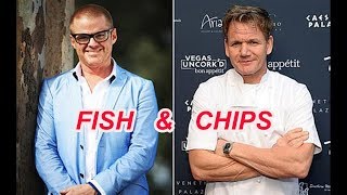 HESTON BLUMENTHAL v GORDON RAMSAY FISH amp CHIPS The Ultimate [upl. by Cower834]