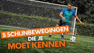 Top 5 beste schijnbewegingen om je tegenstander voorbij te spelen  Academy  Voetbalshop [upl. by Nangatrad]