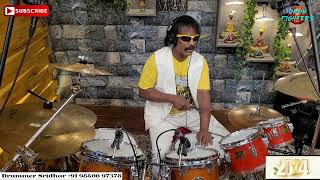 Unnai Ondru Ketpen  Drum Cover By Drummer Sridhar  MS Viswanathan [upl. by Assiram705]