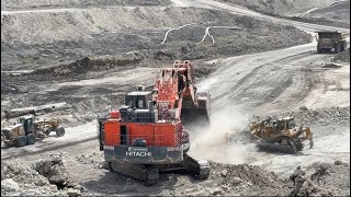 Hitachi Ex 2600 Excavator Working amp Loading Activity in action [upl. by Norrv]