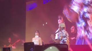 Sangria Wine Camila Cabello y Pharrel Williams LA 041518NEVER BE THE SAME TOUR [upl. by Eniarrol]