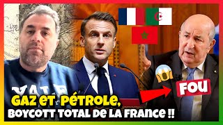 À cause du Maroc Tebboune impose le Boycott Total de la France  maroc algerie france sahara [upl. by Keg426]