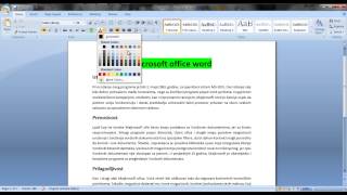 Microsoft Office Word Korak po Korak  Osnovna Obrada Teksta [upl. by Nirre418]