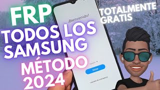 FRP eliminar cuenta Google en todo los Samsung 2024 [upl. by Macguiness]