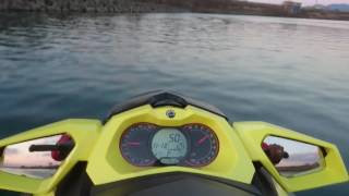 SEADOO GTR215 2015model Test ride [upl. by Yenoh]