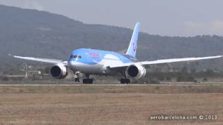 FULL HD Tomson Airways 7878 Dreamliner landing at Palma de Mallorca [upl. by Yenaled]