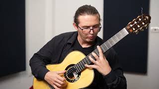 Rodrigo Adagio from Concierto de Aranjuez Solo guitar version by Vladimir Gapontsev on Sakurai 77 [upl. by Geldens]