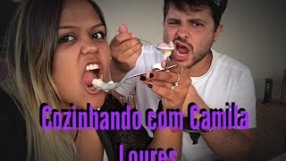 Cozinhando Com Camila Loures  SALADA DE FRUTAS ft DAN LOURES [upl. by Damarra249]