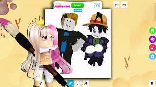 BETUL KE EYRA PANDAI MELUKIS  SPEED DRAW  ROBLOX MALAYSIA [upl. by Sualkcin]