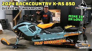 2024 SkiDoo Backcountry XRS 850  Overview amp Walkaround  The Perfect Crossover Snowmobile [upl. by Elocon]