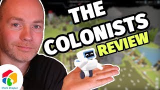 The Colonists Game Review  The Settlers evolved for a new generation of building games [upl. by Whittemore]