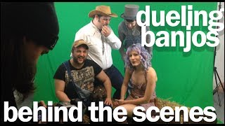 The Beef Seeds  Dueling Banjos  Burning Chariot Photo Shoot BEHIND THE SCENES [upl. by Jaimie293]