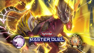 INSTANT RAGE QUIT  The NEW TRANSCENDOSAURUS DINO DECK Is GOD TIER In YuGiOh Master Duel Ranked [upl. by Aztiray]