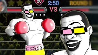 how to beat the SECRET SPAMTON in PunchOut Wii [upl. by Lyrac]