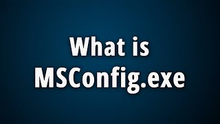 What is Msconfigexe Msconfigexe Basic Information [upl. by Ardelis674]