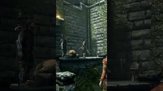 FUNNIEST SPEL IN SKYRIM🤣 skyrim gaming shorts [upl. by Attiuqram200]