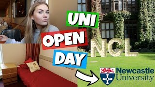 NEWCASTLE UNIVERSITY 2018 amp OPEN DAY ADVICE  VLOG [upl. by Cassandra535]