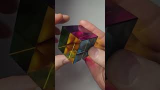 CMY Color Mixing Cube Acrylic Glass Prism [upl. by Lemieux]