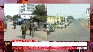 K24 TV LIVE Tuesday protests [upl. by Stanzel]