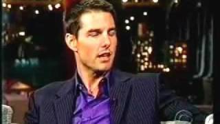 Tom Cruise goes crazy live on Letterman [upl. by Romeo]