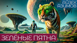 Айзек Азимов  ЗЕЛЁНЫЕ ПЯТНА  Аудиокнига Рассказ  Фантастика [upl. by Beedon]