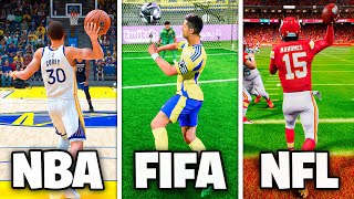 I Scored 1 Amazing Shot in Every Sport [upl. by Gnous541]