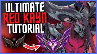 STEP BY STEP RED KAYN TUTORIAL 2x YOUR ELO [upl. by Standish]