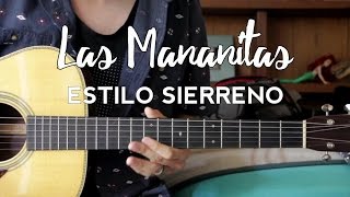 Las Mañanitas  Estilo Sierreño  Los Plebes del Rancho  Tutorial  Requinto  Acordes [upl. by Aikemat]