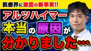 今までの常識が覆るかもしれません…。アルツハイマーを引き起こす本当の原因・仕組みとは…？ [upl. by Perrin]