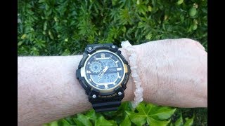 Casio watch review model AEQ 200W 9AVEF [upl. by Pazia494]