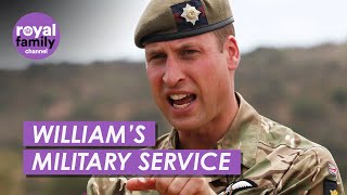 Prince William’s Military Service in All Three Branches of The Armed Forces [upl. by Melac]