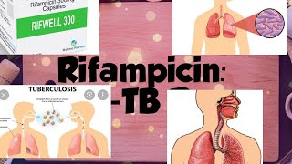 Rifampicin Anti TB drug Mechanism of action Uses ADR and Drug interactions [upl. by Ybrik203]