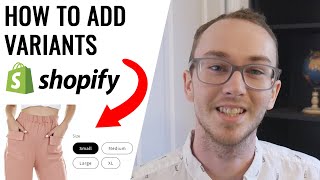 How To Add Variants on Shopify [upl. by Jeane]