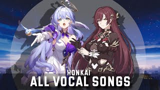 Honkai All Vocal Songs 2024 [upl. by Ahsiemak]