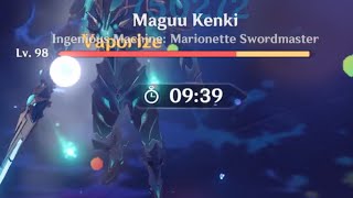 New Kenki Trick Maguu Kenki Cleared in 8s 50 Abyss [upl. by Seraphine]