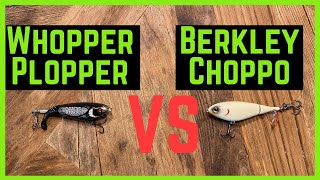 Whopper Plopper vs Berkley Choppo Which to Buy Which Sounds Better [upl. by Profant149]