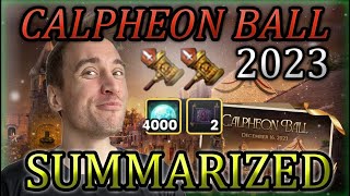 Black Desert Calpheon Ball 2023 Recap By Biceptimus With J Hammers [upl. by Aielam]