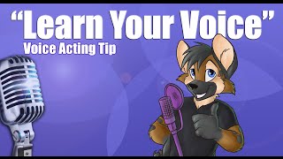 Voice Acting Corner  quotLEARN YOUR VOICEquot [upl. by Anastice]