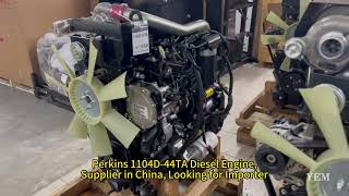 Brand New Perkins 1104D44TA Diesel Engine Available [upl. by Oettam]