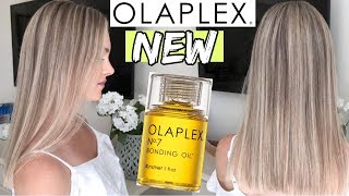 NEW OLAPLEX NO 7 BONDING OIL REVIEW [upl. by Borchers]