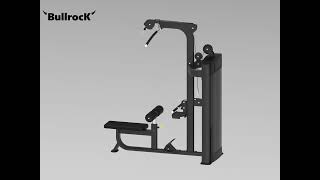 Lat Pull DownSeated Row Combo C9155 [upl. by Dirgis]