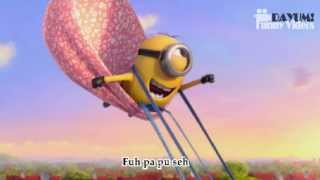 MINIONS  I Swear  Despicable Me 2 Subtitled Lyrics Version [upl. by Alinoel745]