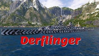 Meet The Derflinger Tier 4 German Battleship World of Warships Legends [upl. by Yacano]