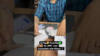 FineInTag compatible with Apple😱✅ airtag fineintag trendyourstyle shorts [upl. by Acinorav]