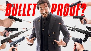 Making a BULLETPROOF John Wick Suit in Real Life [upl. by Sosthina950]