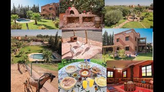 La Ferme Berbère Tahanaout Marrakech 🇲🇦 [upl. by Haissi]