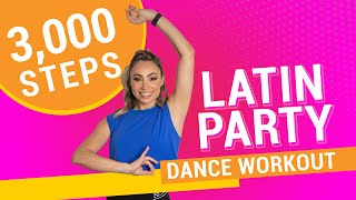 3000 Steps  30 Minute Latin Party Dance Mix  Full Body Cardio Dance Workout  Gina B [upl. by Claudianus]