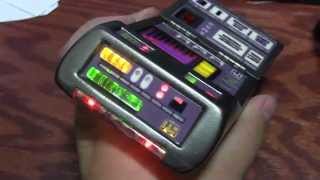 Star Trek Starfleet TR590 Mk IX Tricorder Prop Replica [upl. by Elleined]