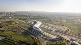 Napoli Afragola High Speed Train Station by Zaha Hadid Architects [upl. by Nivets]